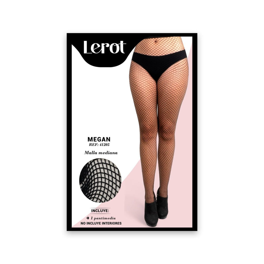 MEDIA PANTALÓN MEGAN DE MALLA