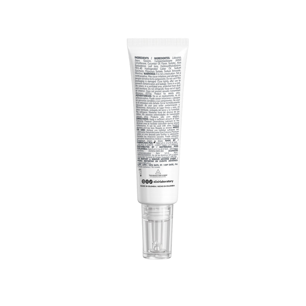 LUBRICANTE ANAL DESENSIBILIZANTE ANESTY ELIXIR