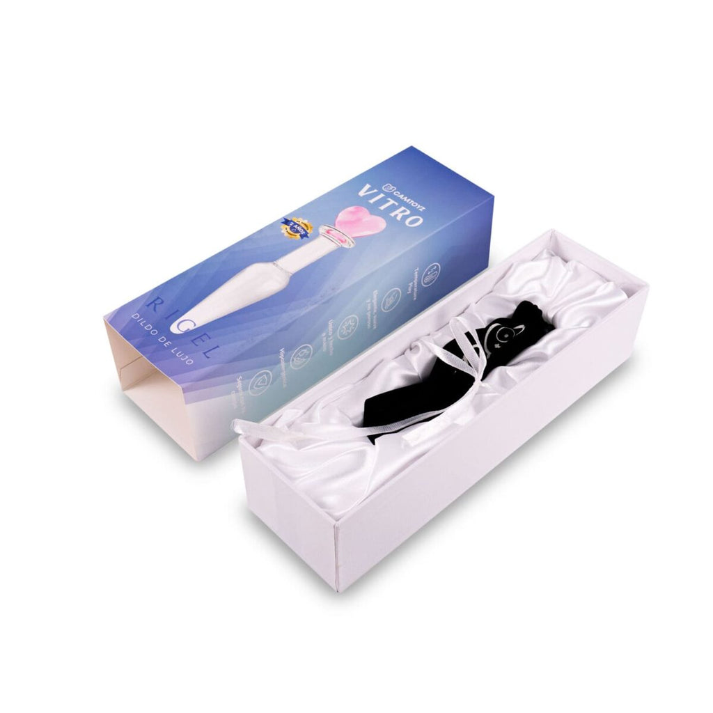 DILDO VITRO RIGEL DE VIDRIO 13 CM