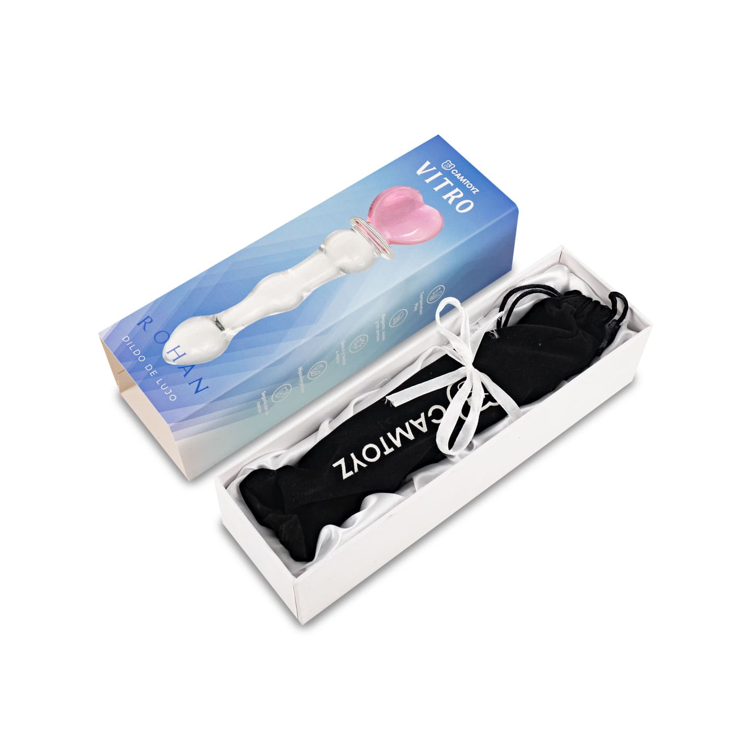 VITRO DILDO DE VIDRIO ROHAN 20 CM