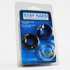 ANILLOS STAY HARD X3