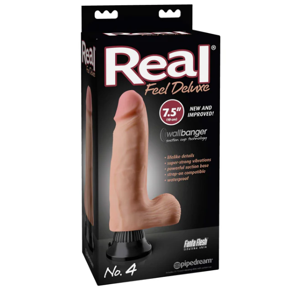 VIBRADOR REALISTA REAL FEEL DELUXE No. 4 19CM