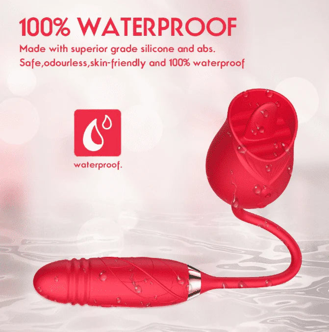 VIBRADOR DOBLE ESTIMULACION FLOWER