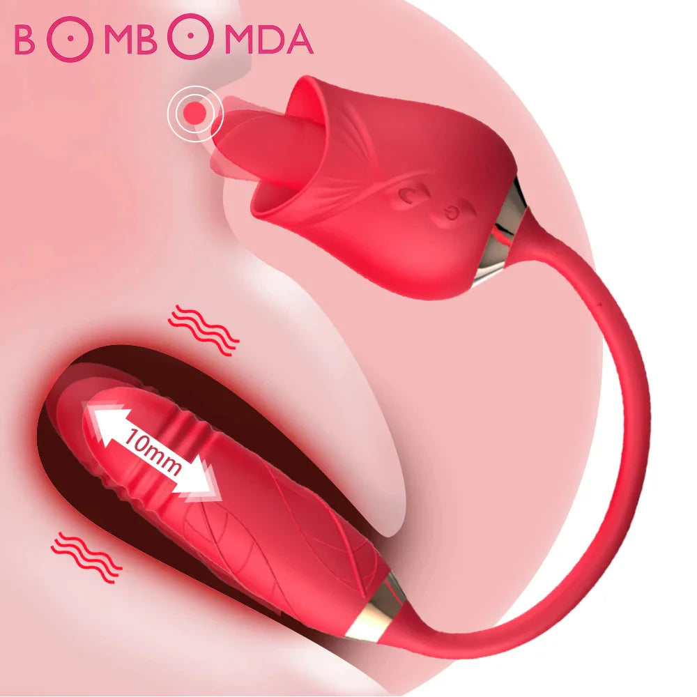 VIBRADOR DOBLE ESTIMULACION FLOWER