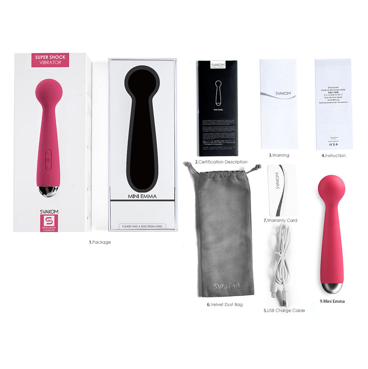 VIBRADOR SVAKOM MINI EMMA