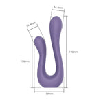 WINYI NATALIE VIBRADOR DOBLE ESTIMULACIÓN