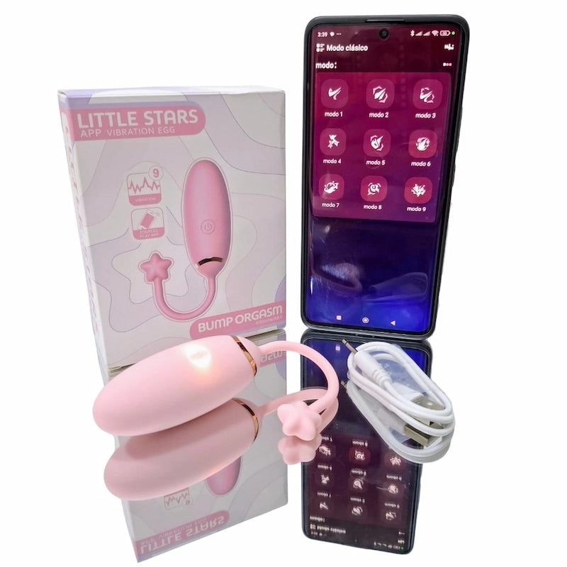 HUEVO VIBRADOR CON APP LITTLE STARS