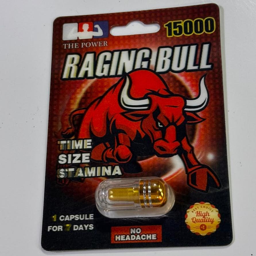 PASTILLA POTENCIALIZADORA RACING BULL 15000
