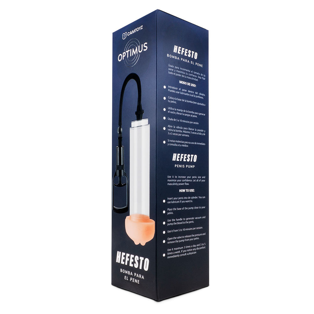 BOMBA PARA EL PENE OPTIMUS HEFESTO