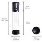 BOMBA DE VACIO PENIS PUMP MEN RECARGABLE