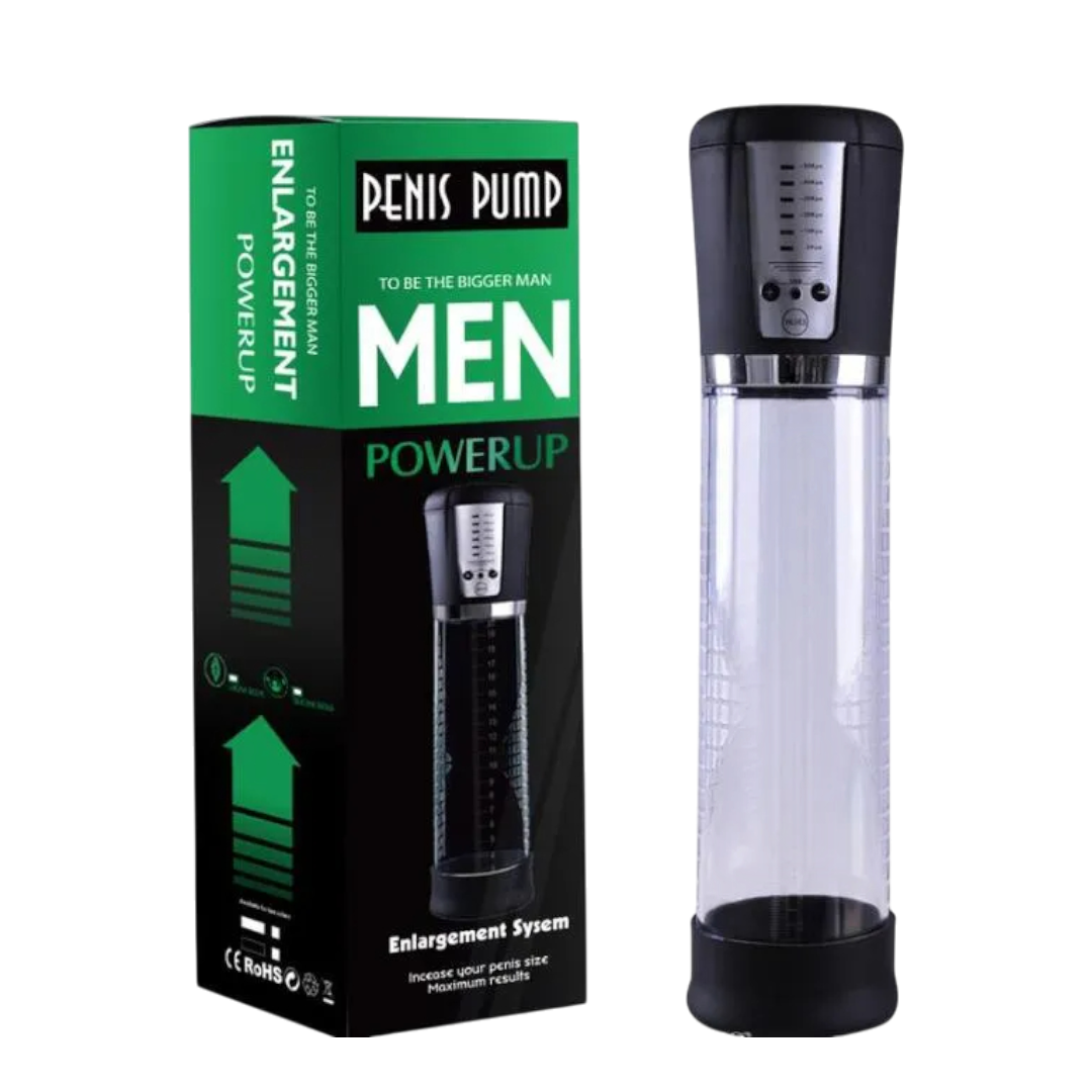 BOMBA DE VACIO PENIS PUMP MEN RECARGABLE