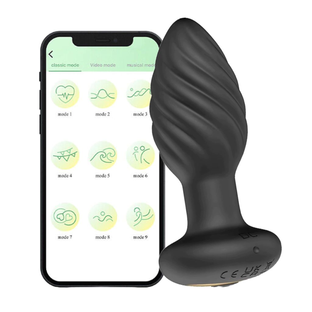 PLUG ANAL VIBRADOR CON APP
