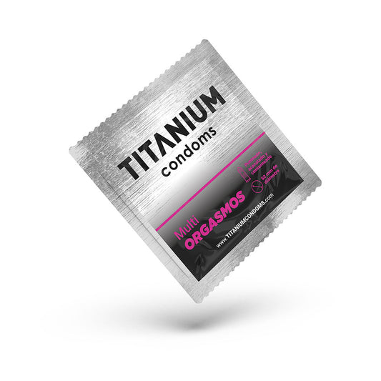 CONDONES TITANIUM MULTIORGASMOS X 3