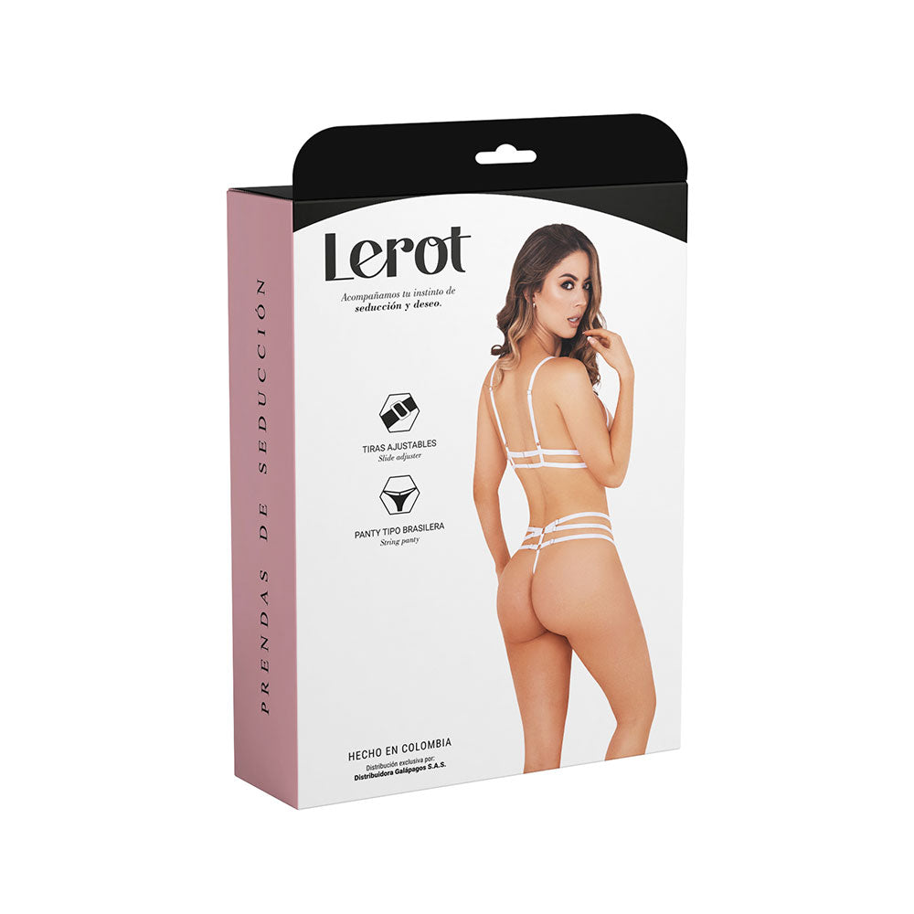 CONJUNTO LENCERÍA LEROT PRISCA M-L