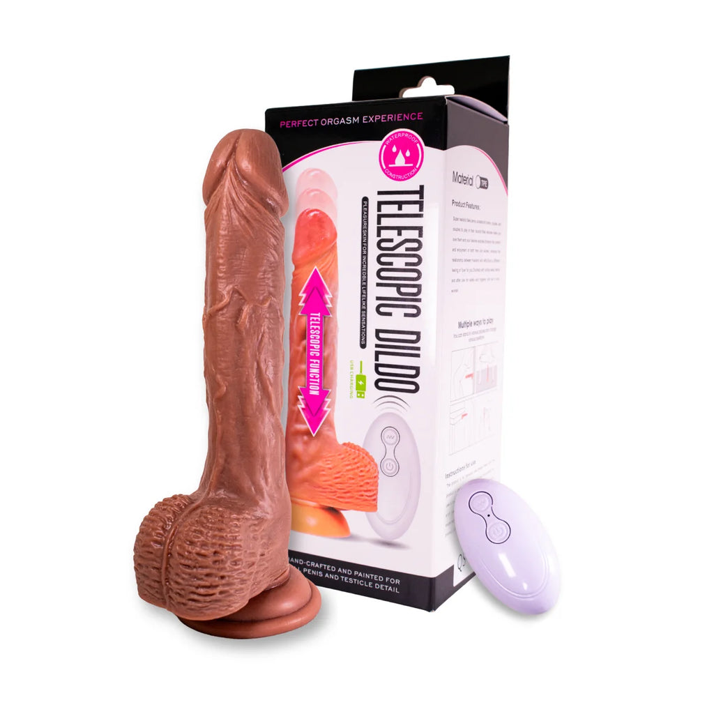 DILDO VIBRADOR REALISTA CON CONTROL REMOTO