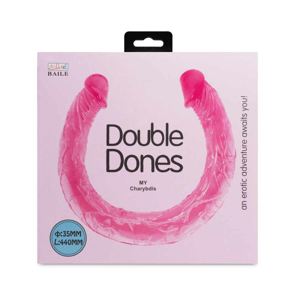 DILDO DOBLE CANDYS 46 CM