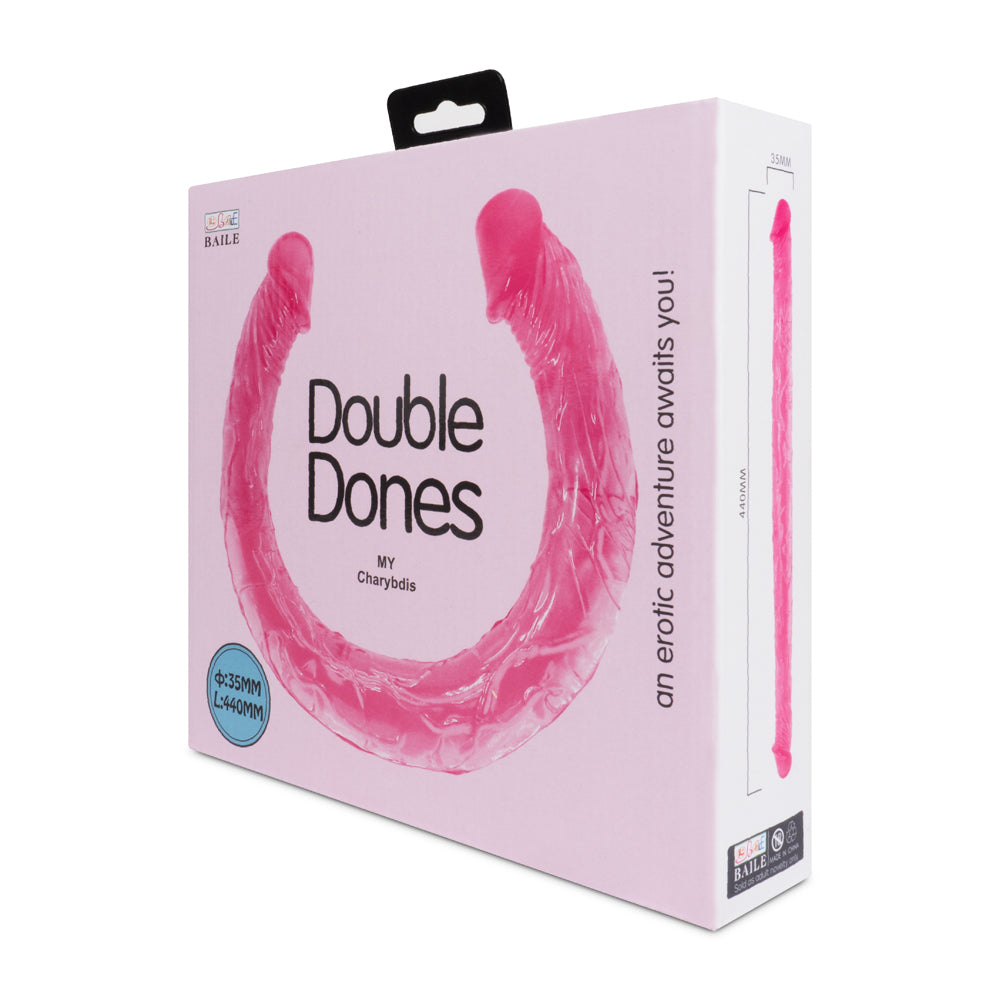 DILDO DOBLE CANDYS 46 CM