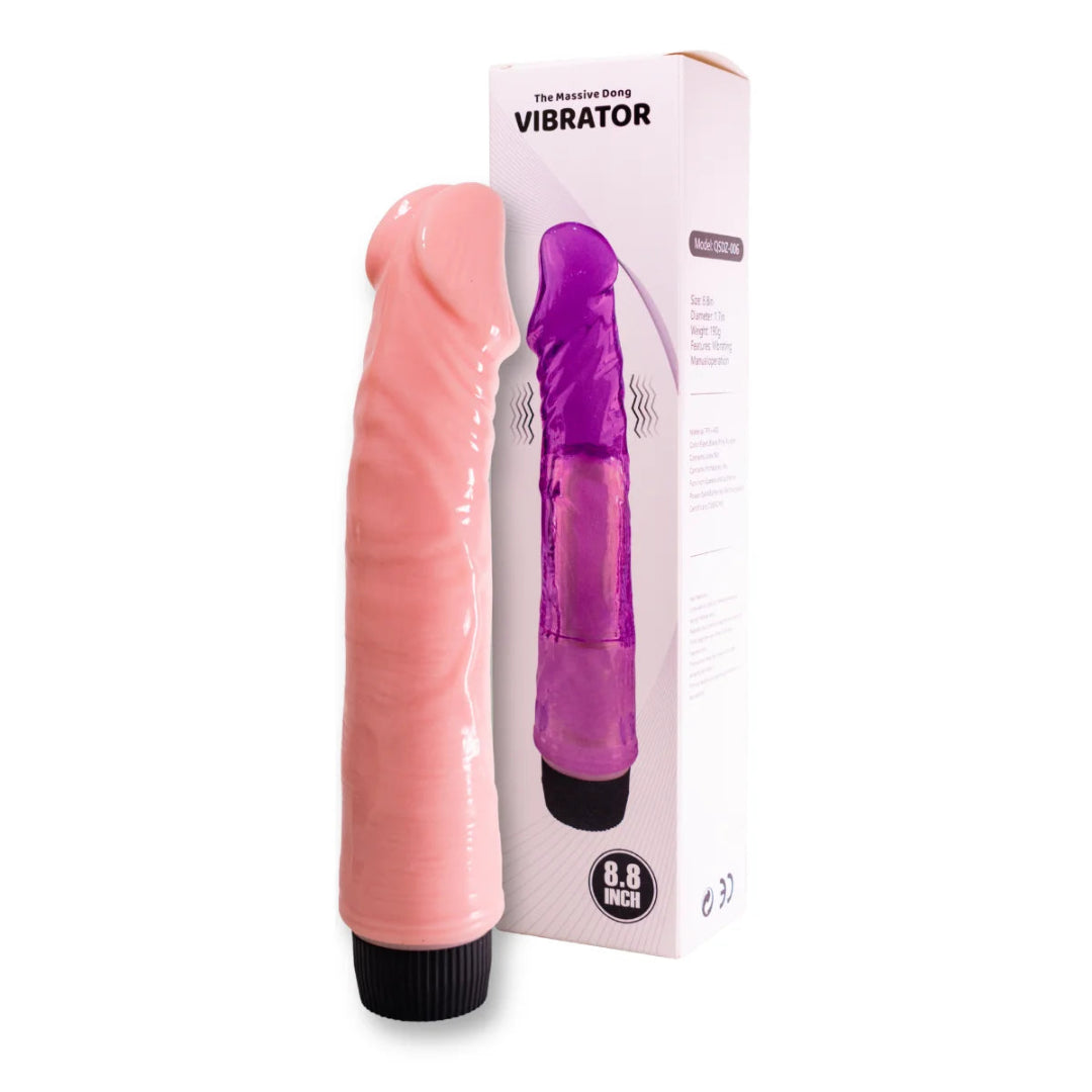 VIBRADOR REALISTA MASSIVE DONG RECARGABLE