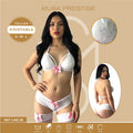 CONJUNTO LENCERIA BLANCO MUSA PRESTIGE
