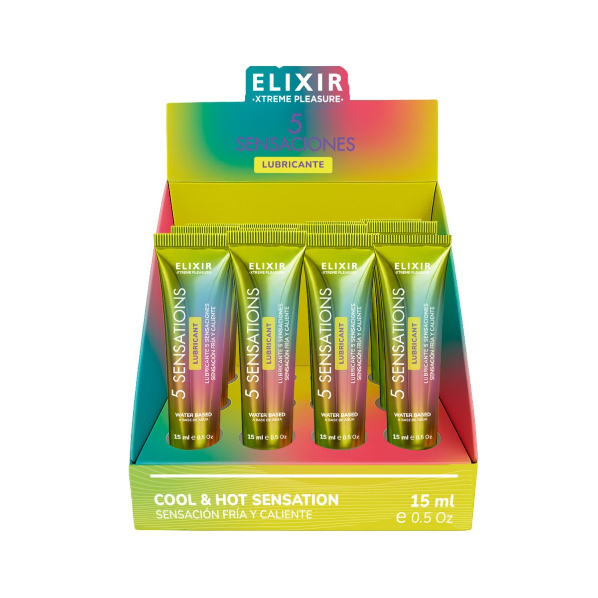 LUBRICANTE 5 SENSACIONES ELIXIR 15 ML