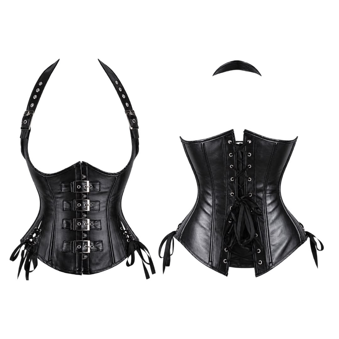 CORSET CINTURILLA TIPO CUERO TALLA S