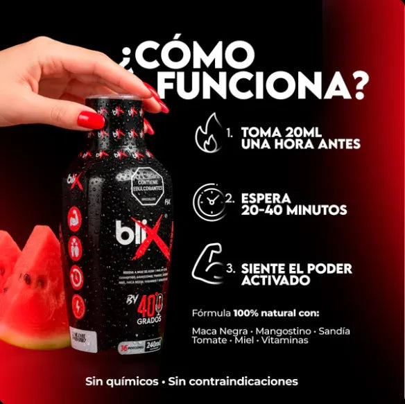 POTENCIALIZADOR BLIX 40 GRADOS JARABE 250ML