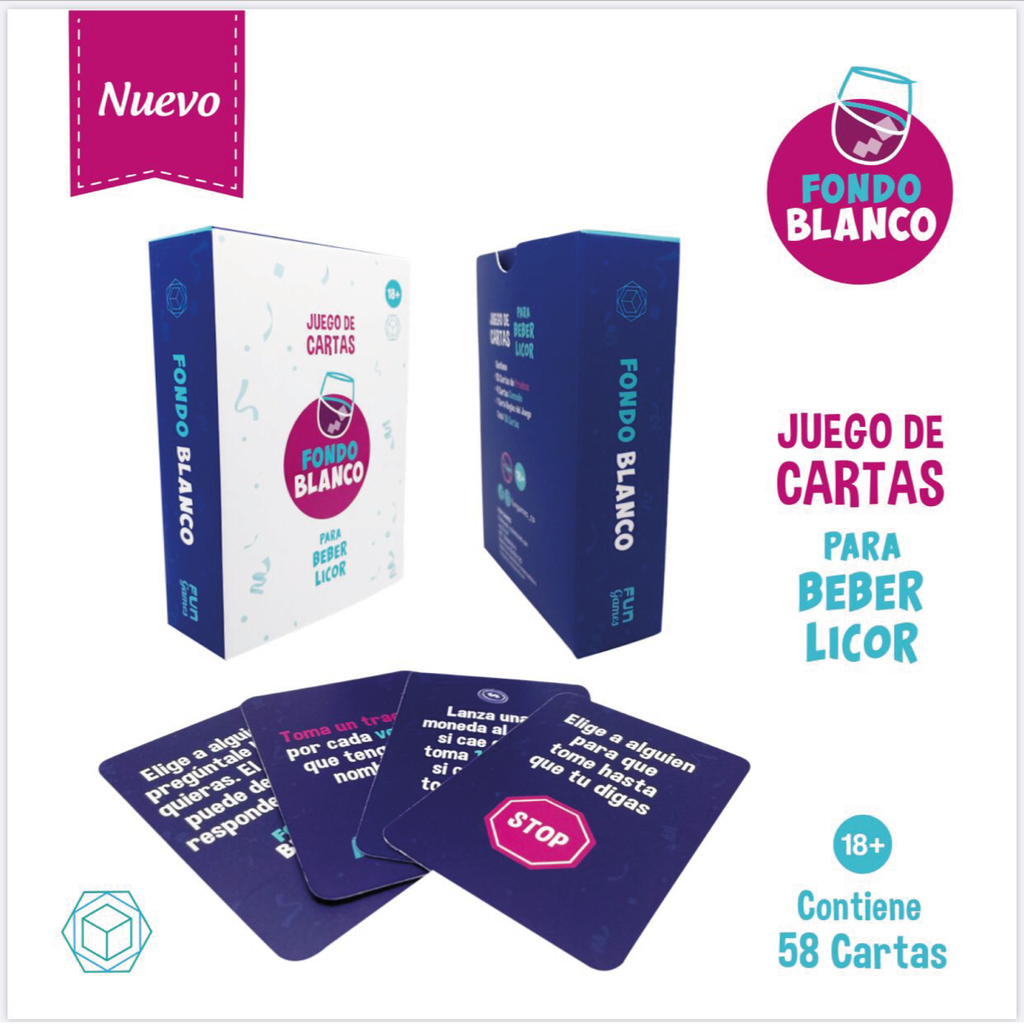 JUEGO DE CARTAS FONDO BLANCO
