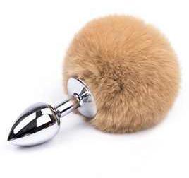 PLUG ANAL VULPIZ CON COLA DE CONEJO