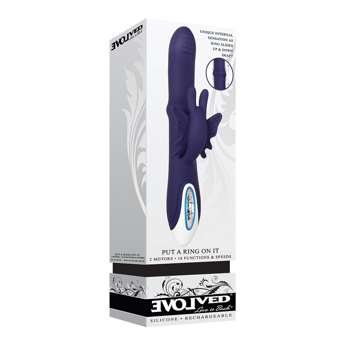 VIBRADOR FEMENINO EVOLVED PUT A RING ON IT