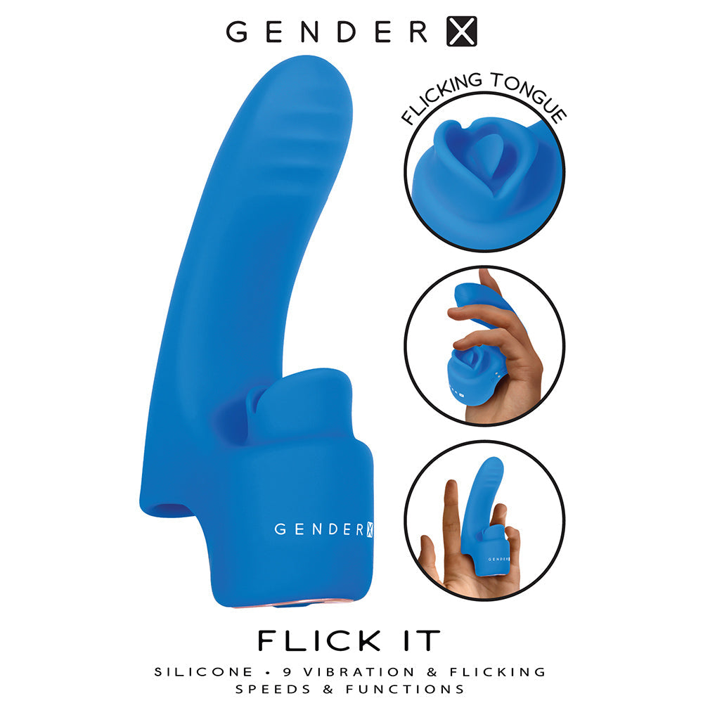 VIBRADOR PARA EL DEDO PÚLSALO GENDER X