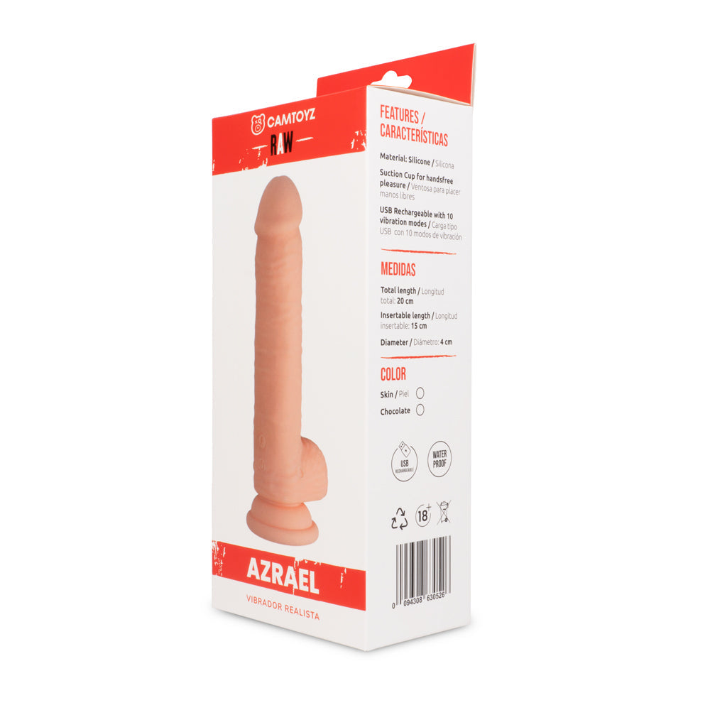 VIBRADOR REALISTA AZRAEL 20,2 CM