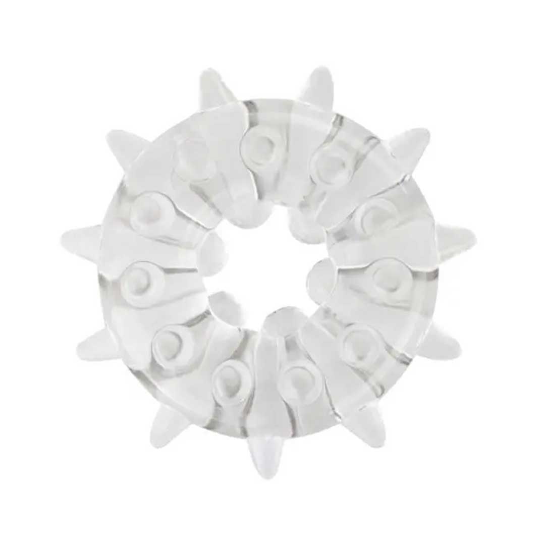 ANILLO HEAVY RING ICE FLOWER