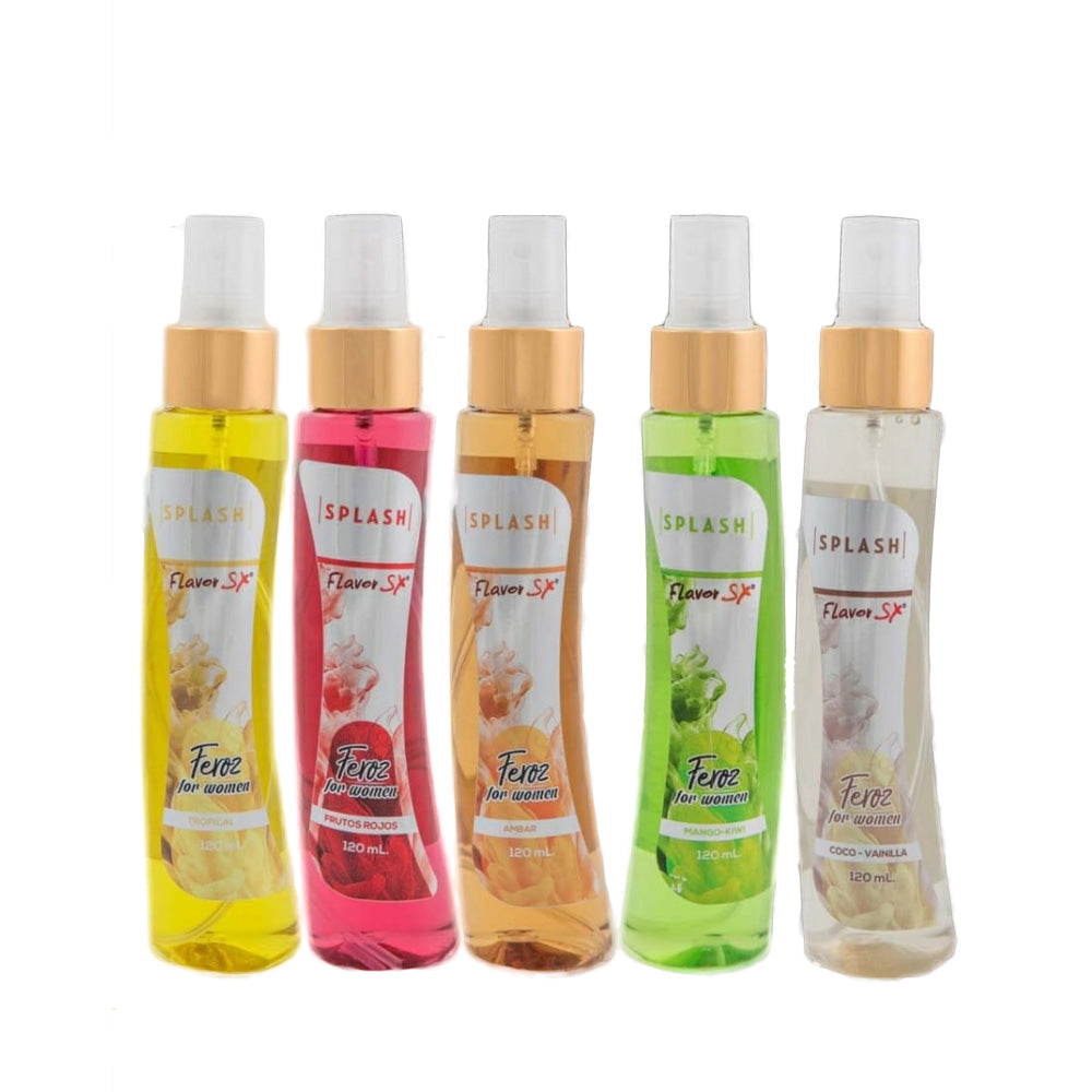 SPLASH FEROMONAS FOR WOMAN FLAVOR SEX 120ML