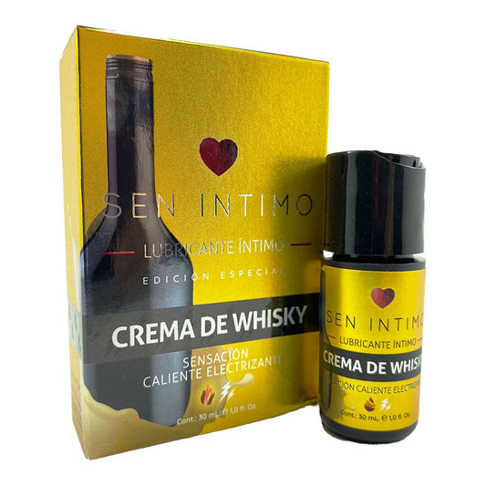 LUBRICANTE SEN INTIMO ELECTRIZANTE CREMA DE WISKY 30 ML