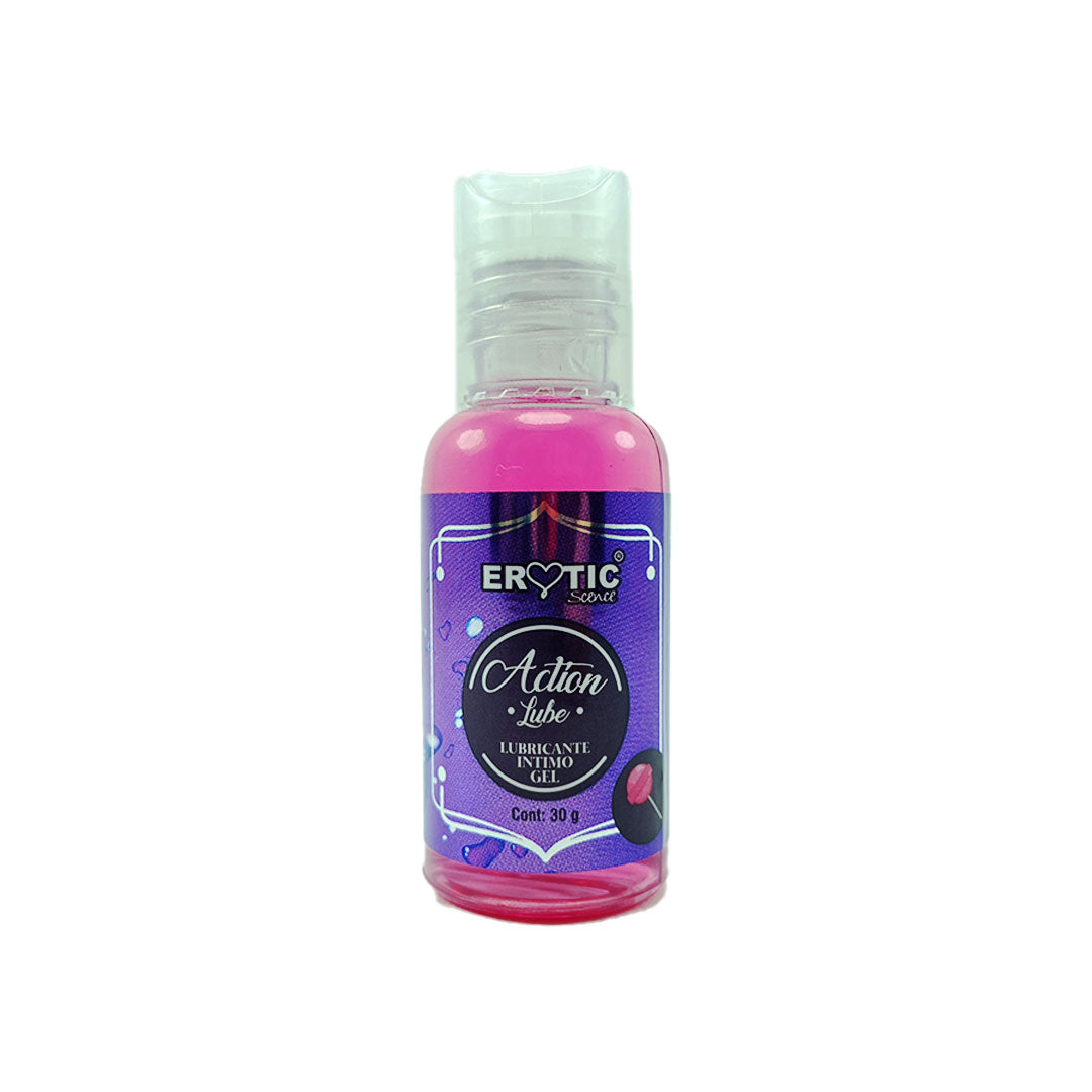 LUBRICANTE EROTIC ACTION LUBE SABOR PEQ 30 ML